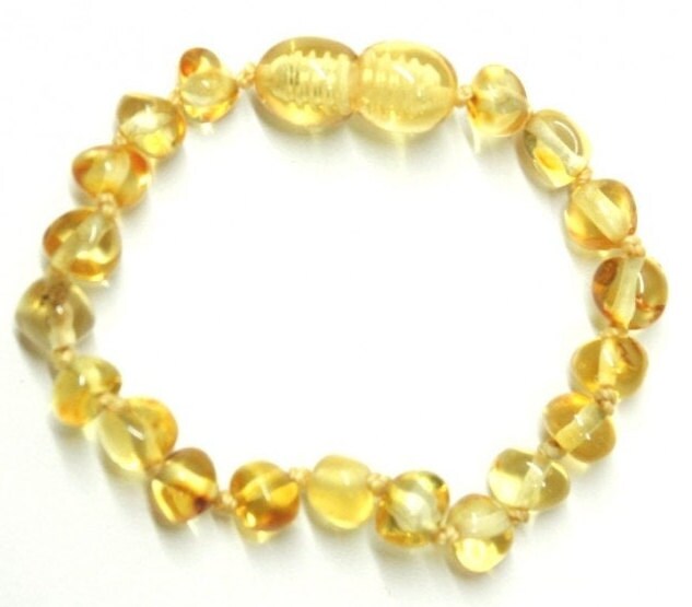 Natural Baltic Amber Jewerly/ 11-25 cm/ Lemon   bq / Polished Beads / Men Women jewelry