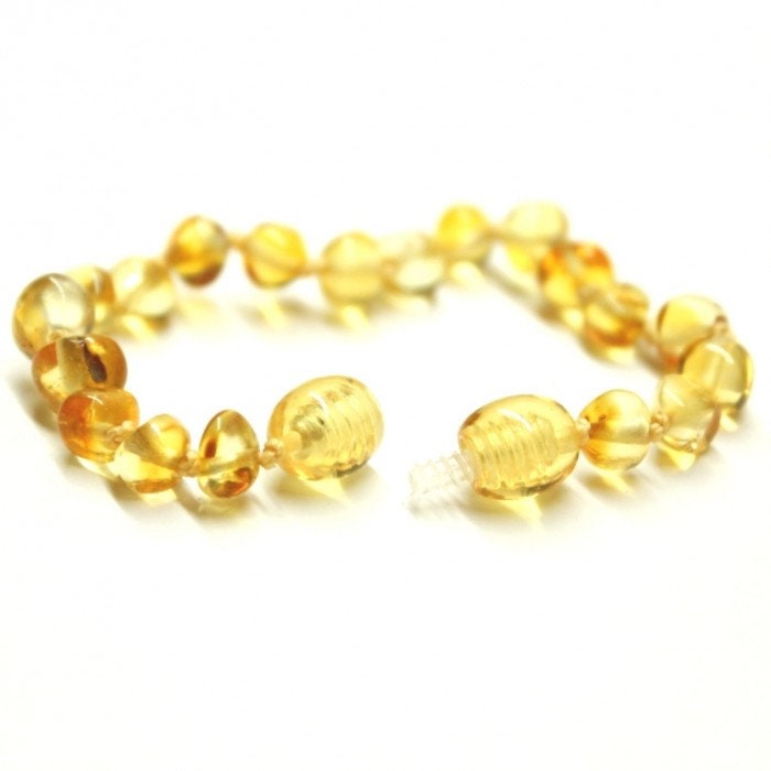 Natural Baltic Amber Jewerly/ 11-25 cm/ Lemon   bq / Polished Beads / Men Women jewelry