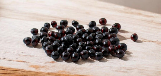 Polished Baltic Amber Beads: Cherry Color, Baroque Shape (5-6mm)