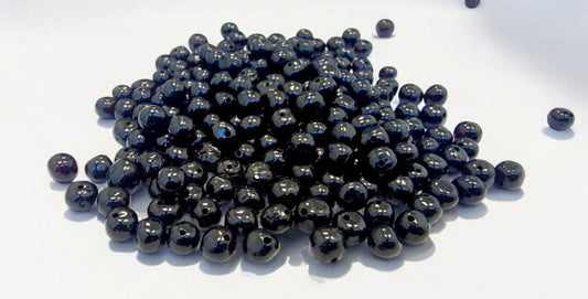 Polished Cherry Baltic Amber Beads 6-7mm: Baroque Shape, 40pcs