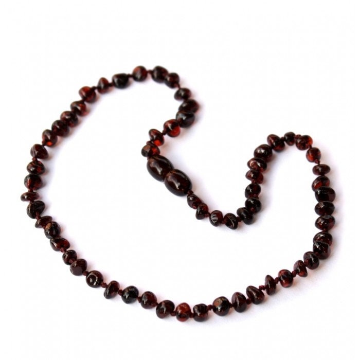 Adult Natural Baltic Amber Jewerly/ 11.80-27.5 (30-70cm)  Inches/ Cherry   bq / Polished Beads / Men Women jewelry
